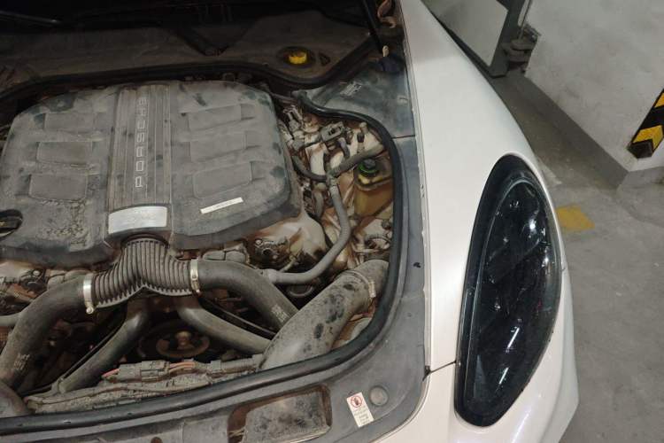 Used Porsche Panamera 2014 Panamera 4 3.0T Engine Bay Left