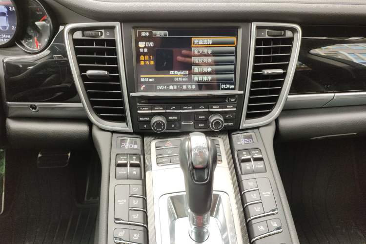 Used Porsche Panamera 2016 Panamera Edition 3.0T Audio And AC Panel