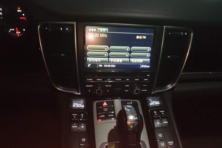 Used Porsche Panamera 2016 Panamera Edition 3.0T Audio And AC Panel