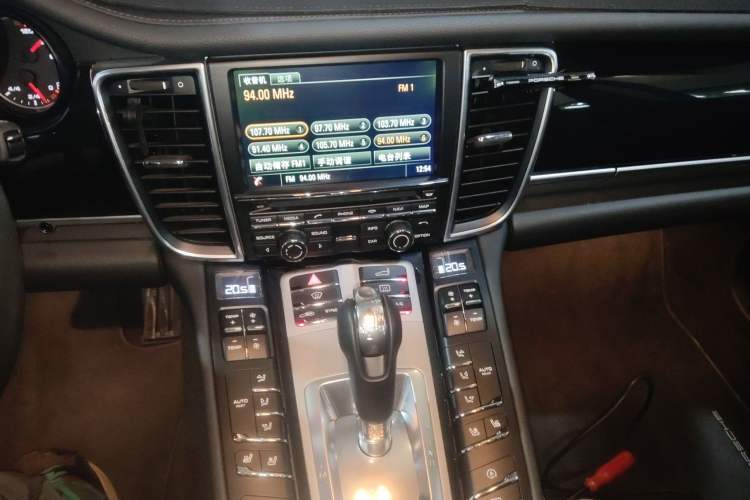 Used Porsche Panamera 2016 Panamera Edition 3.0T Audio And AC Panel
