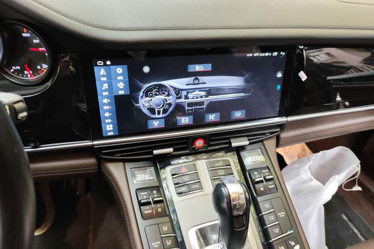 Used Porsche Panamera 2016 Panamera 4 Edition 3.0T Audio And AC Panel