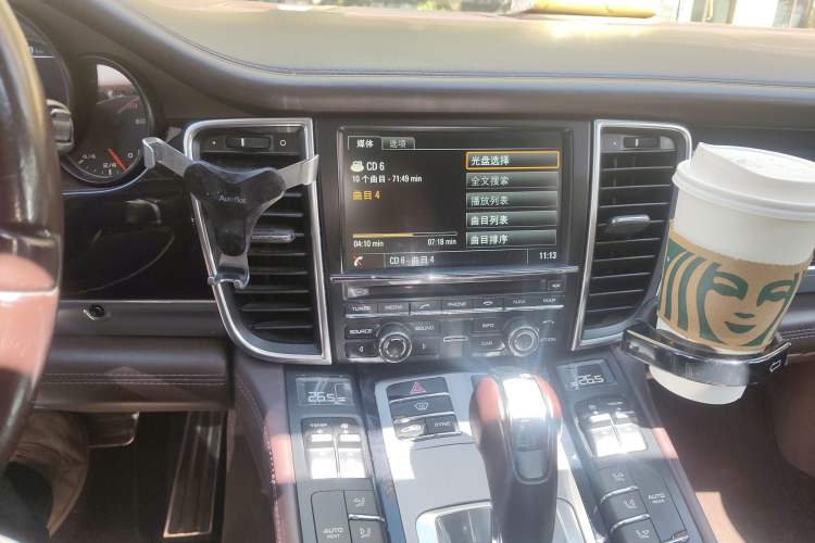 Used Porsche Panamera 2016 Panamera Executive Edition 3.0T Audio And AC Panel
