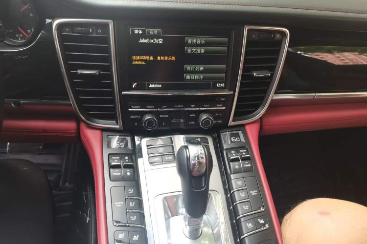 Used Porsche Panamera 2016 Panamera Edition 3.0T Audio And AC Panel