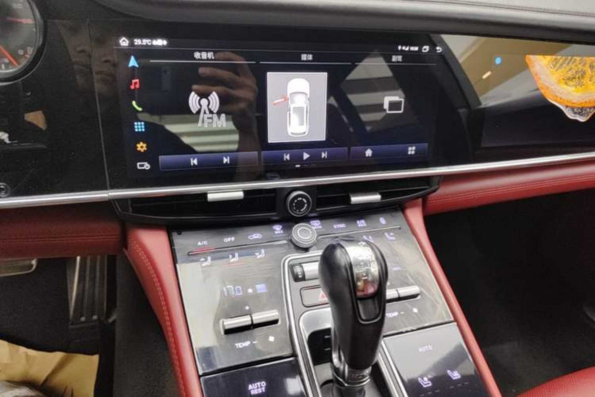 Used Porsche Panamera 2016 Panamera 4 Edition 3.0T Audio And AC Panel