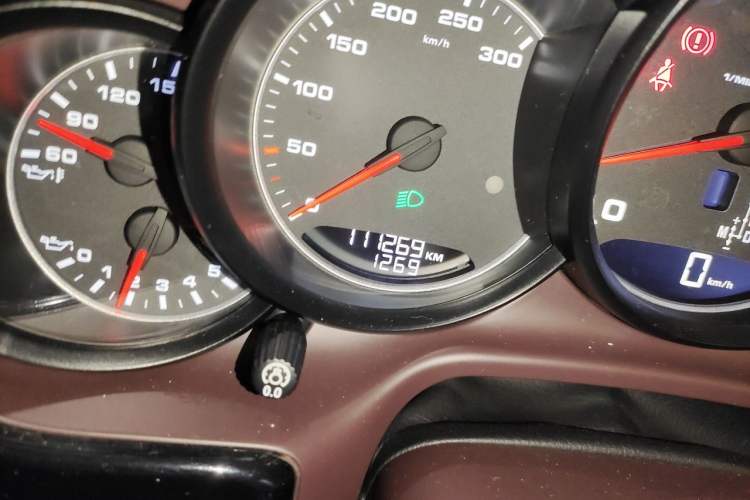Used Porsche Panamera 2016 Panamera Edition 3.0T Odometer Close Up