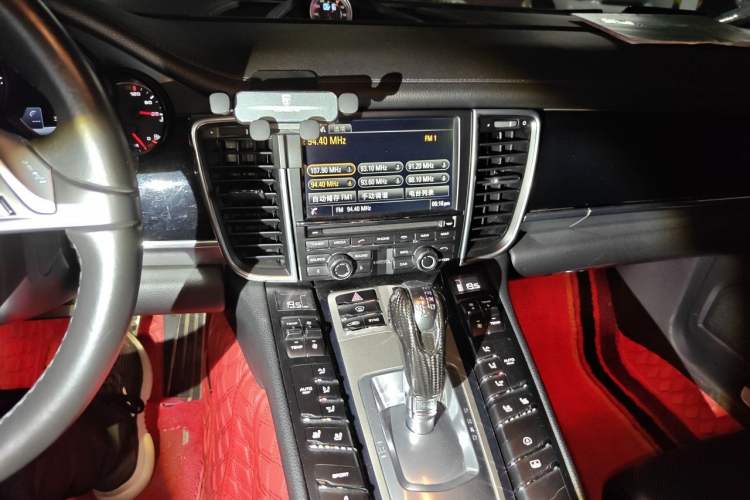 Used Porsche Panamera 2016 Panamera 4 Edition 3.0T Audio And AC Panel