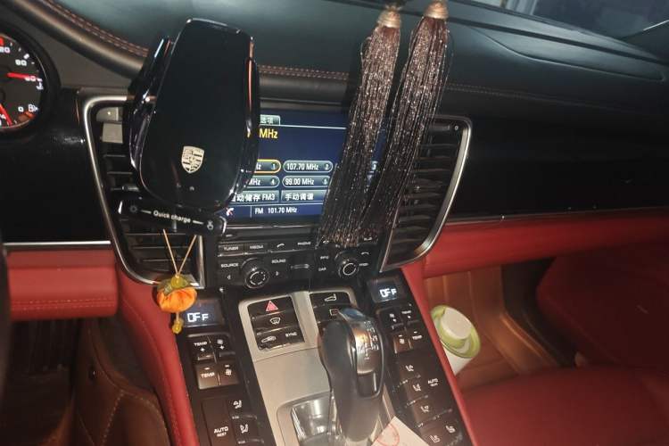 Used Porsche Panamera 2016 Panamera Edition 3.0T Audio And AC Panel