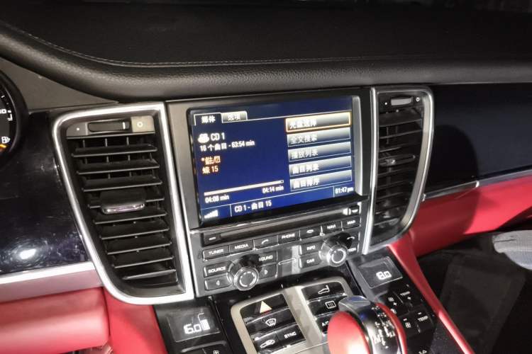 Used Porsche Panamera 2016 Panamera 4 Edition 3.0T Audio And AC Panel