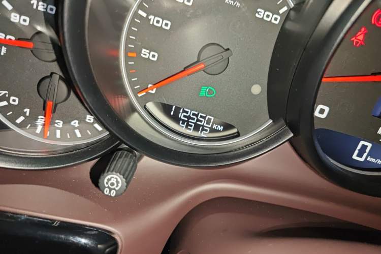 Used Porsche Panamera 2016 Panamera Edition 3.0T Odometer Close Up