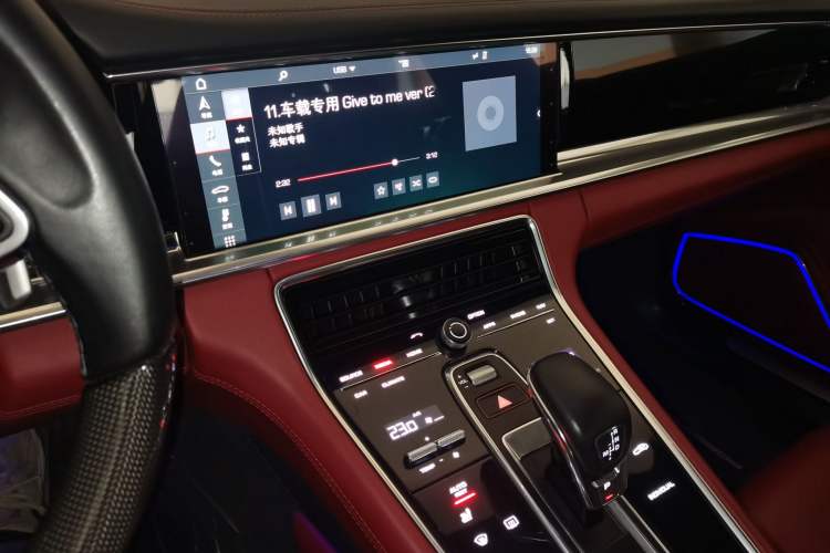Used Porsche Panamera 2017 Panamera 3.0T Audio And AC Panel