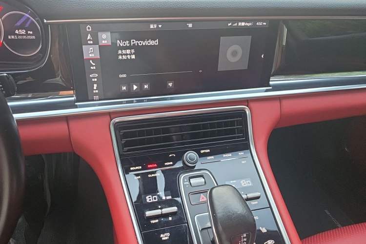 Used Porsche Panamera 2017 Panamera 3.0T Audio And AC Panel