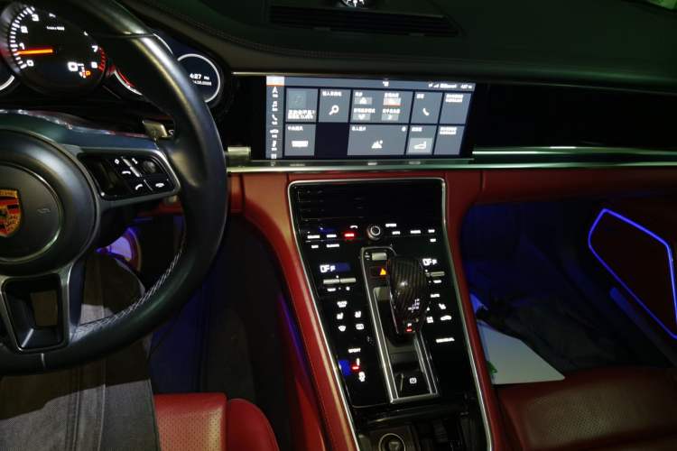 Used Porsche Panamera 2017 Panamera 3.0T Audio And AC Panel