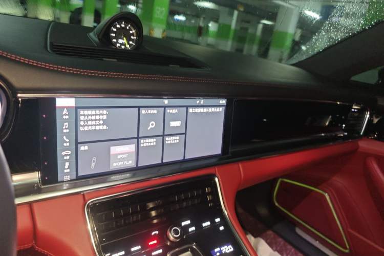 Used Porsche Panamera 2017 Panamera 4 E-Hybrid Executive Long Wheelbase 2.9T Audio And AC Panel