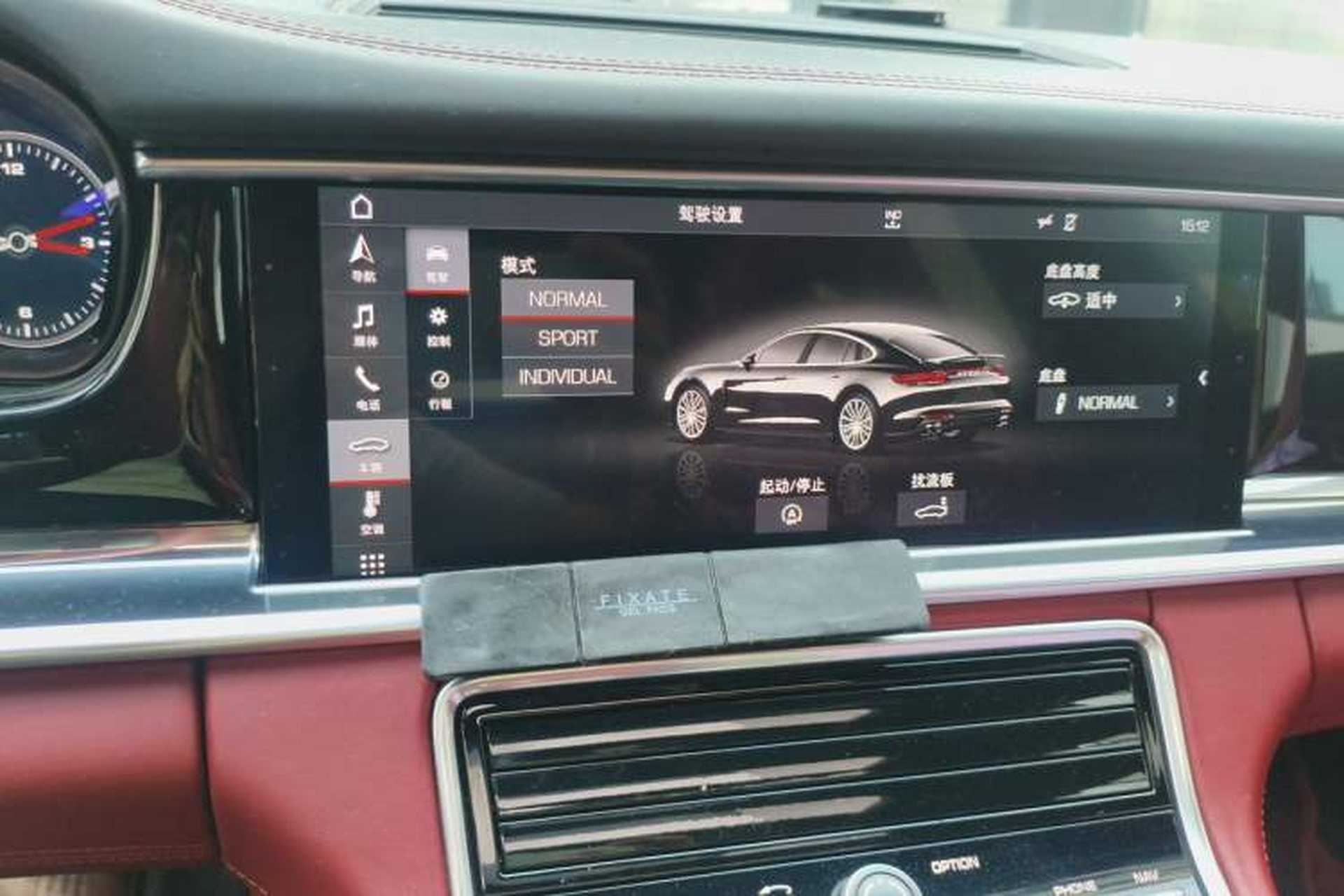 Used Porsche Panamera 2017 Panamera 3.0T Audio And AC Panel