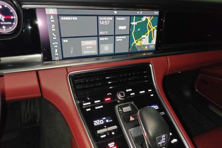 Used Porsche Panamera 2017 Panamera 3.0T Audio And AC Panel