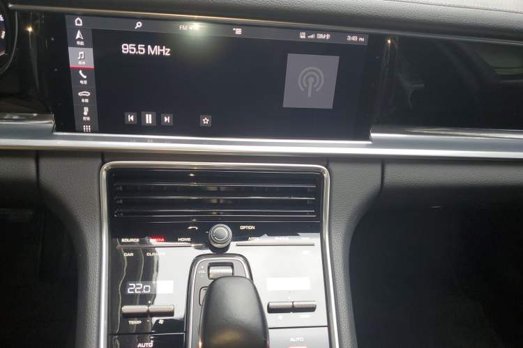 Used Porsche Panamera 2017 Panamera 3.0T Audio And AC Panel