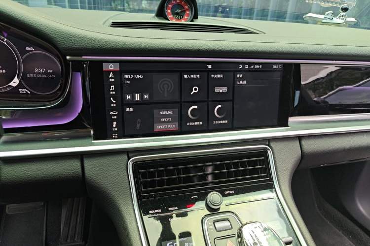 Used Porsche Panamera 2017 Panamera 3.0T Audio And AC Panel