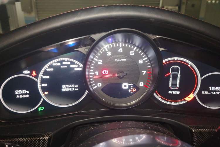 Used Porsche Panamera 2017 Panamera 4S 2.9T Instrument Cluster