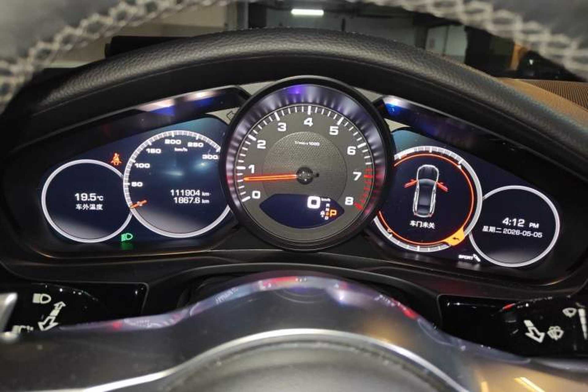 Used Porsche Panamera 2017 Panamera 3.0T Instrument Cluster
