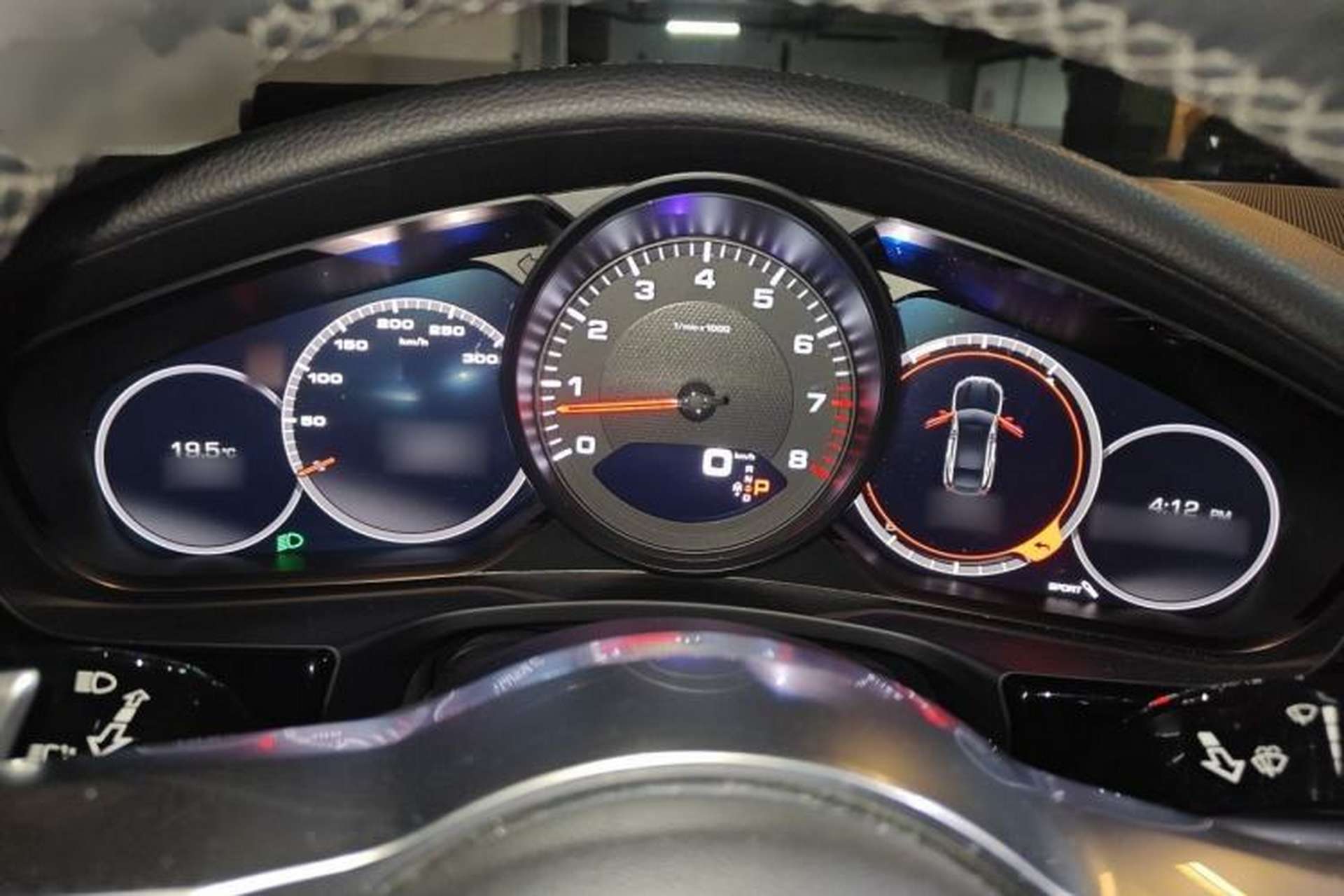 Used Porsche Panamera 2017 Panamera 3.0T Instrument Cluster
