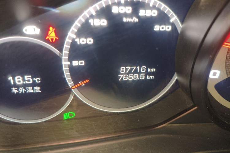 Used Porsche Panamera 2017 Panamera 4 Executive Long Wheelbase 3.0T Odometer Close Up