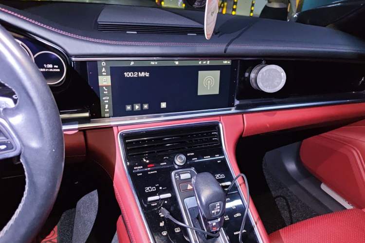 Used Porsche Panamera 2017 Panamera 3.0T Audio And AC Panel