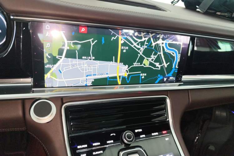 Used Porsche Panamera 2017 Panamera 3.0T Audio And AC Panel