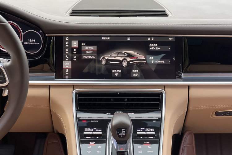 Used Porsche Panamera 2017 Panamera 3.0T Audio And AC Panel