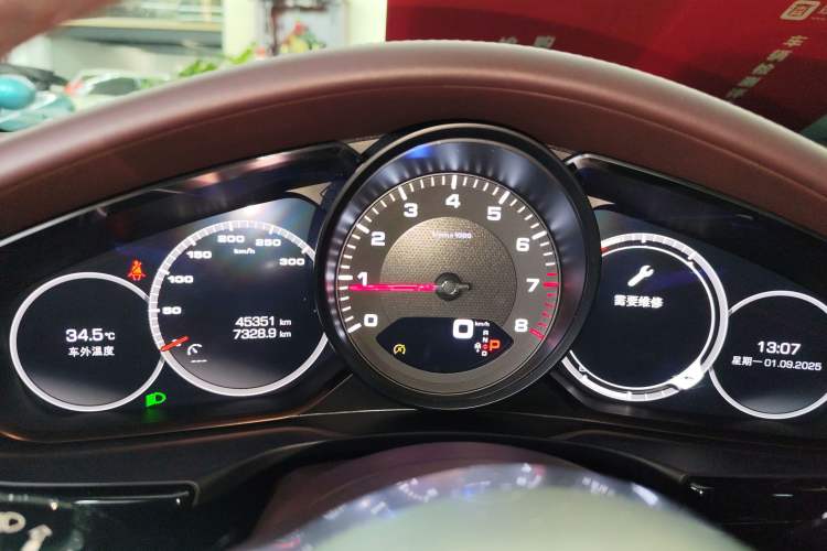 Used Porsche Panamera 2017 Panamera 3.0T Instrument Cluster