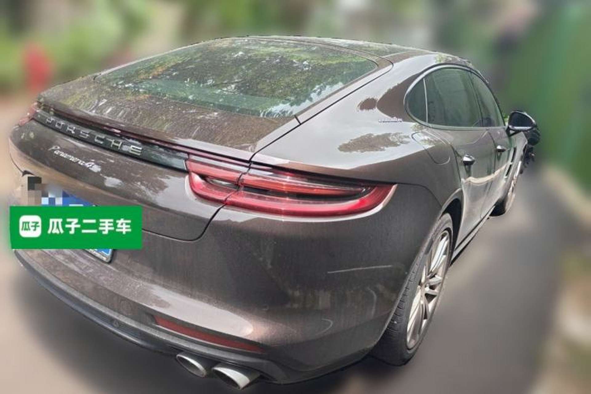 Used Porsche Panamera 2017 Panamera 4 Executive Long Wheelbase 3.0T Rear Right 45 Deg