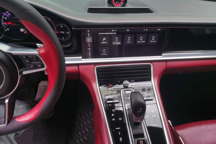 Used Porsche Panamera 2017 Panamera 3.0T Audio And AC Panel