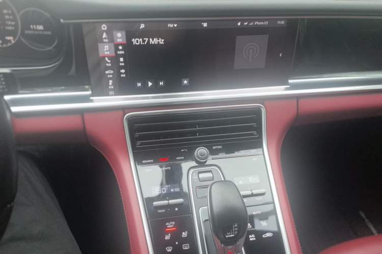Used Porsche Panamera 2017 Panamera 3.0T Audio And AC Panel