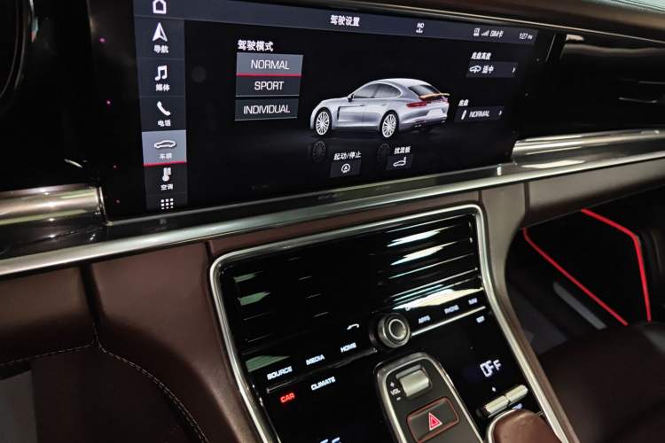 Used Porsche Panamera 2017 Panamera 3.0T Audio And AC Panel