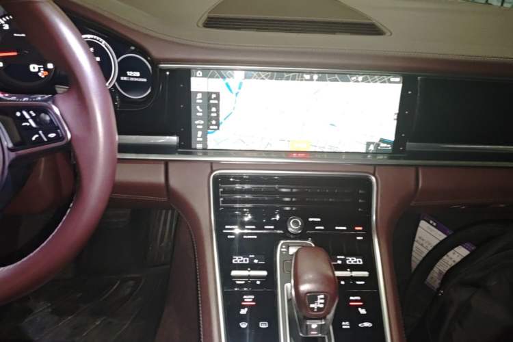 Used Porsche Panamera 2017 Panamera 3.0T Audio And AC Panel