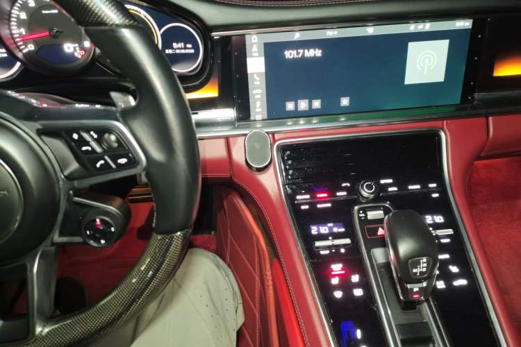 Used Porsche Panamera 2017 Panamera 3.0T Audio And AC Panel