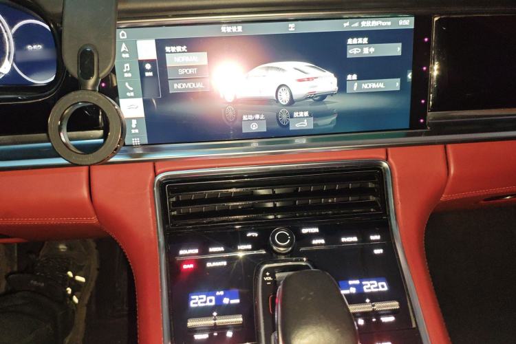 Used Porsche Panamera 2017 Panamera 3.0T Audio And AC Panel