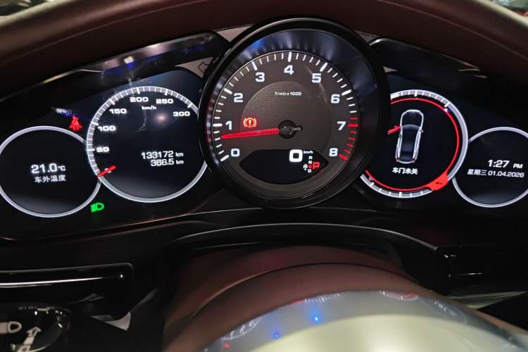Used Porsche Panamera 2017 Panamera 3.0T Instrument Cluster