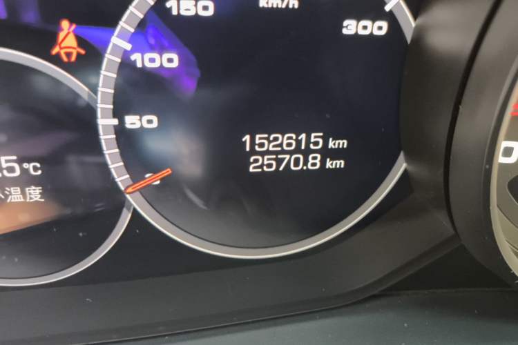 Used Porsche Panamera 2017 Panamera Executive Long Wheelbase 3.0T Odometer Close Up
