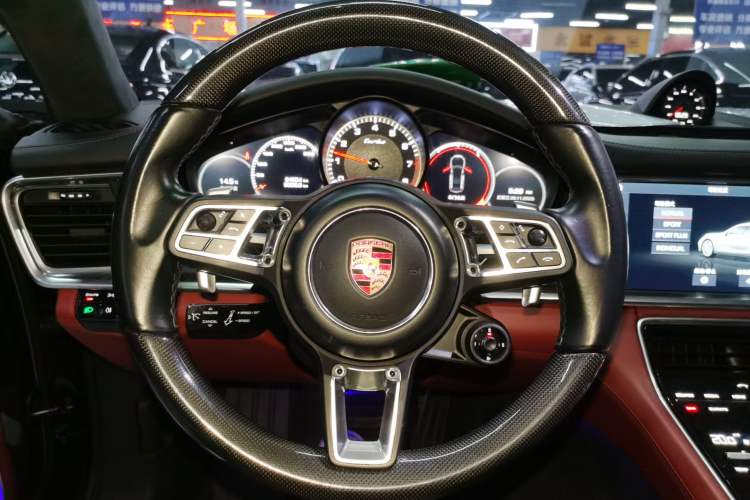 Used Porsche Panamera 2017 Panamera Turbo 4.0T Steering Wheel