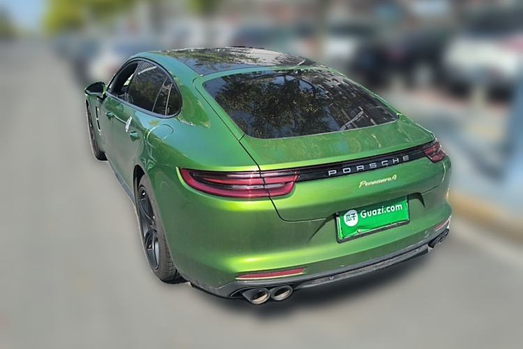Used Porsche Panamera 2017 Panamera 4 E-Hybrid Executive Long Wheelbase 2.9T Rear Left 45 Deg