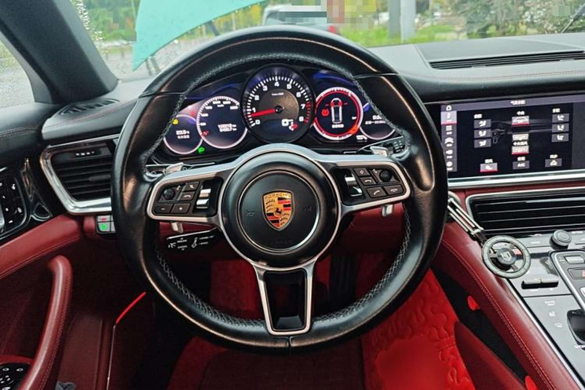 Used Porsche Panamera 2017 Panamera 3.0T Steering Wheel