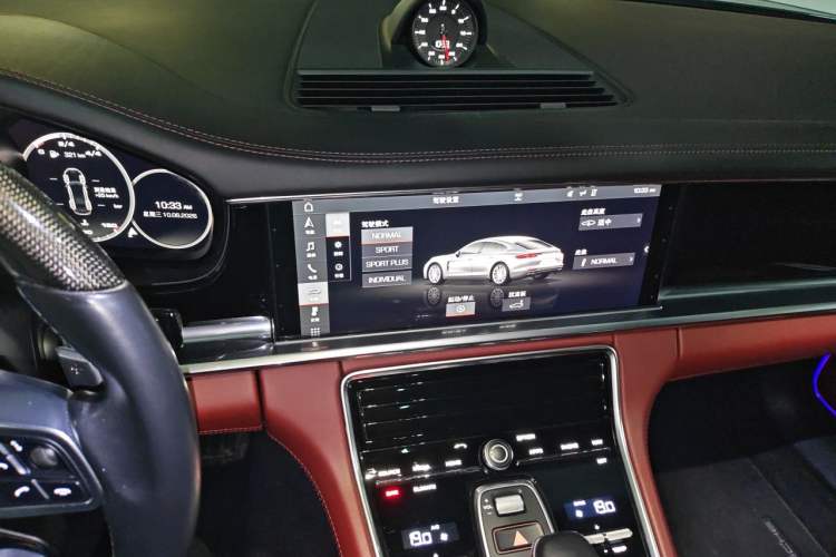 Used Porsche Panamera 2017 Panamera 3.0T Audio And AC Panel