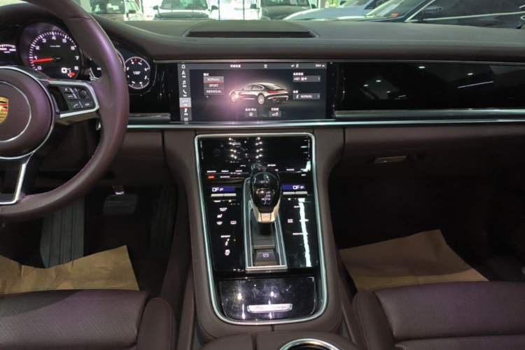 Used Porsche Panamera 2017 Panamera 3.0T Audio And AC Panel
