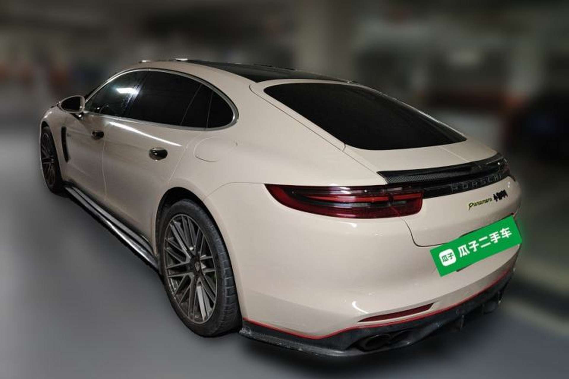 Used Porsche Panamera 2017 Panamera 4 E-Hybrid Executive Long Wheelbase 2.9T Rear Left 45 Deg