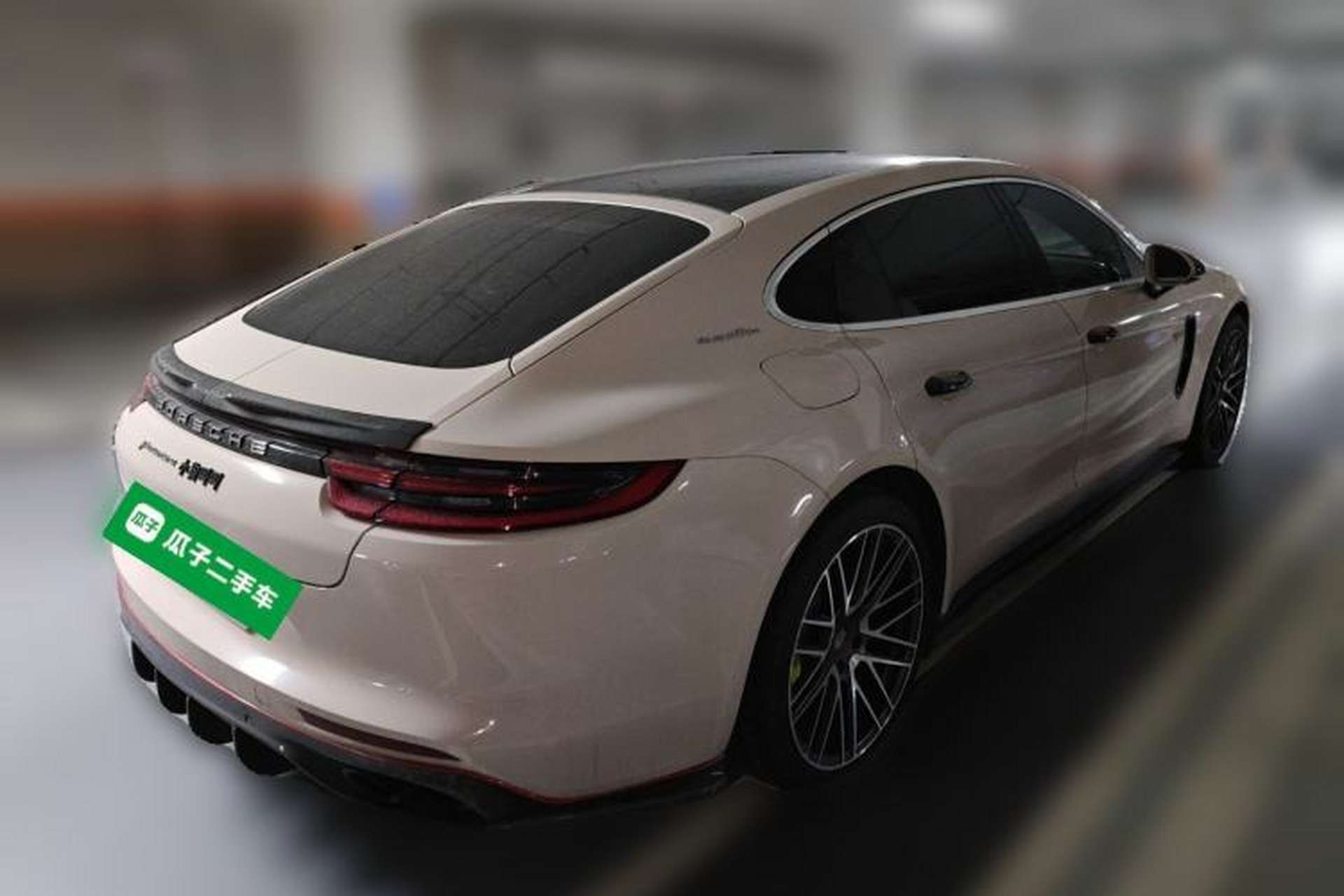 Used Porsche Panamera 2017 Panamera 4 E-Hybrid Executive Long Wheelbase 2.9T Rear Right 45 Deg