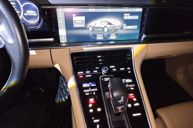 Used Porsche Panamera 2017 Panamera 3.0T Audio And AC Panel
