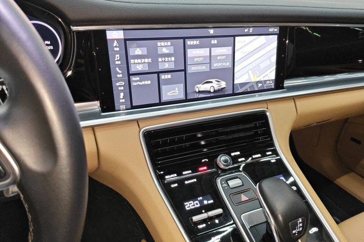 Used Porsche Panamera 2017 Panamera 3.0T Audio And AC Panel