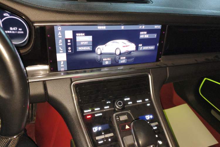 Used Porsche Panamera 2017 Panamera 3.0T Audio And AC Panel