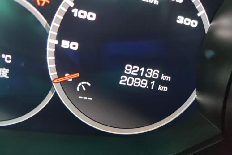 Used Porsche Panamera 2017 Panamera 4 Executive Long Wheelbase 3.0T Odometer Close Up
