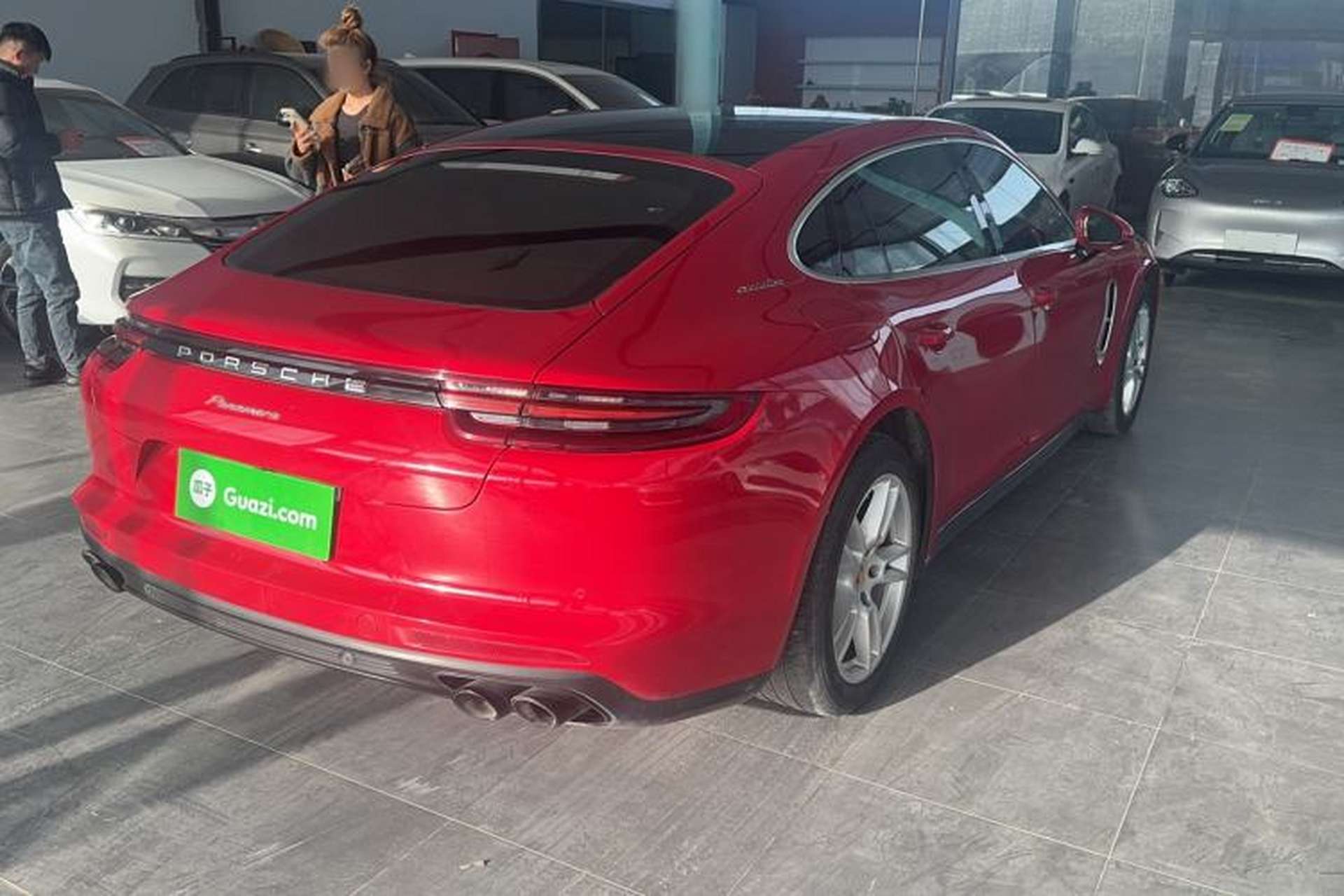 Used Porsche Panamera 2017 Panamera Executive Long Wheelbase 3.0T Rear Right 45 Deg
